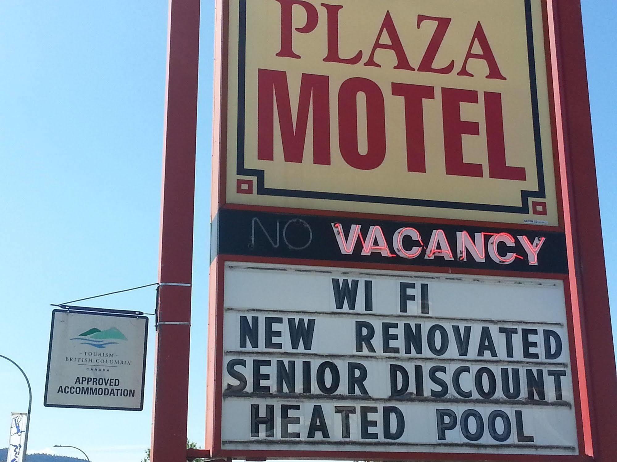 Plaza Motel Penticton Bagian luar foto